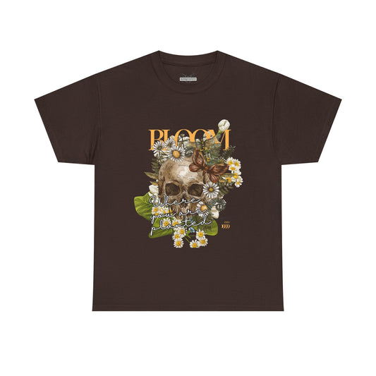 Floral Skull Tee