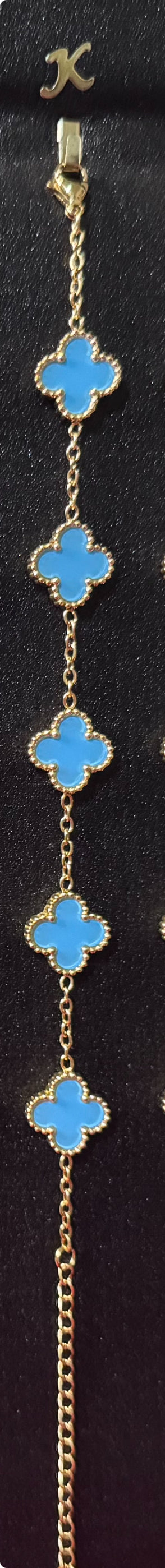Luxury Clover Bracelet – 18K Gold Plated | Waterproof & Tarnish-Free