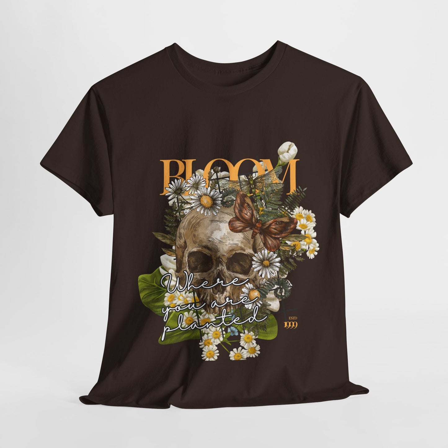 Floral Skull Tee