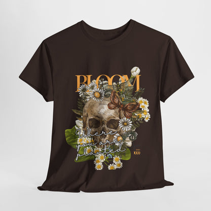 Floral Skull Tee