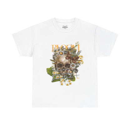 Floral Skull Tee