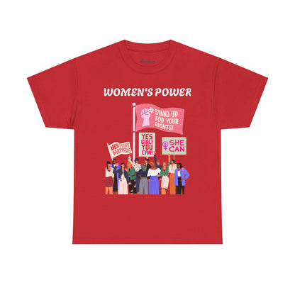 Women's Empowerment Unisex Heavy Cotton Tee - Stand Up for Your Rights