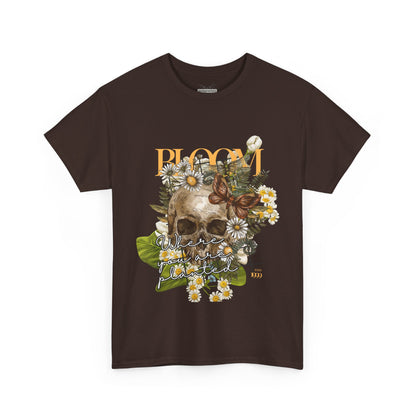 Floral Skull Tee