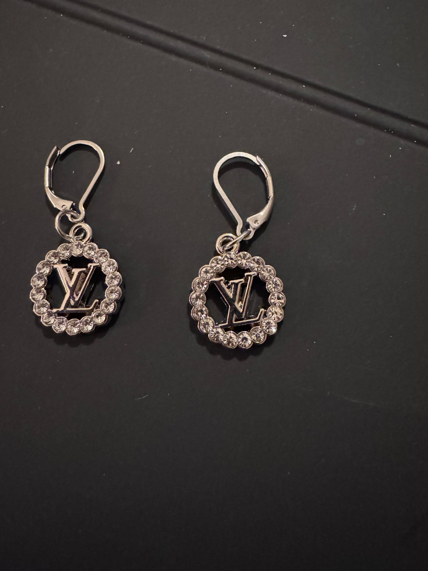 Handmade silver plated beads Bracelet & EARRINGS with designer zipper pull charm