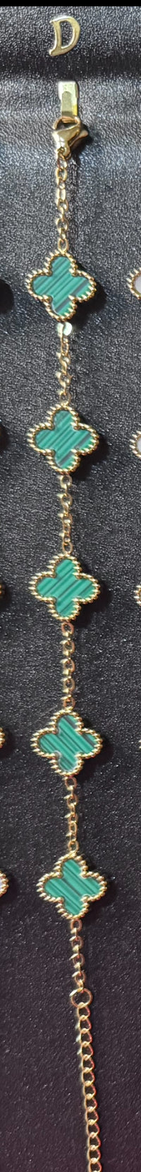 Luxury Clover Bracelet – 18K Gold Plated | Waterproof & Tarnish-Free
