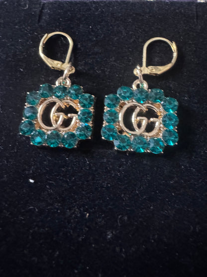 Elegant Handmade Zipper Pull Earrings – Gold & Blush Statement Style