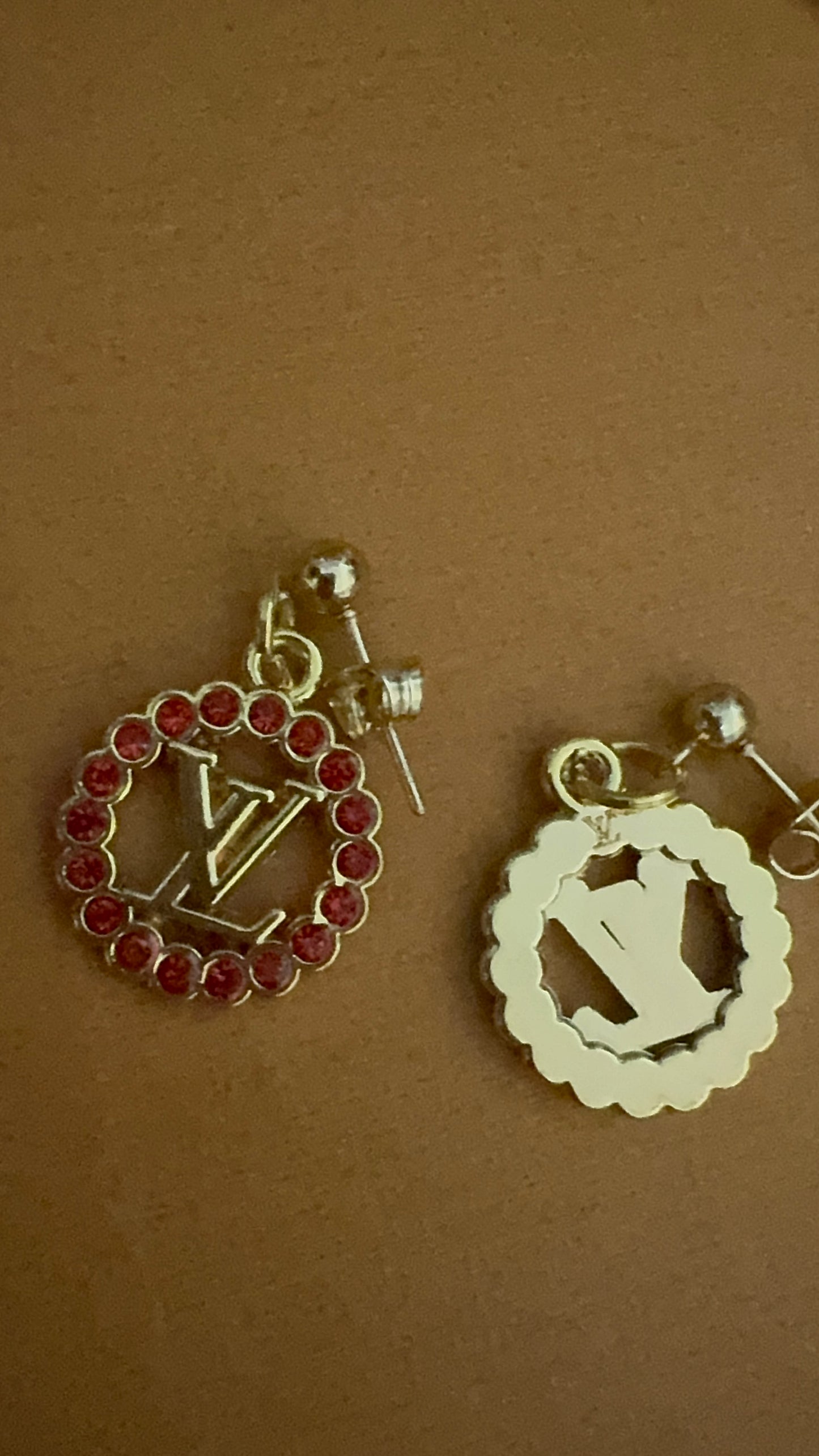 Handmade silver plated beads Bracelet & EARRINGS with designer zipper pull charm