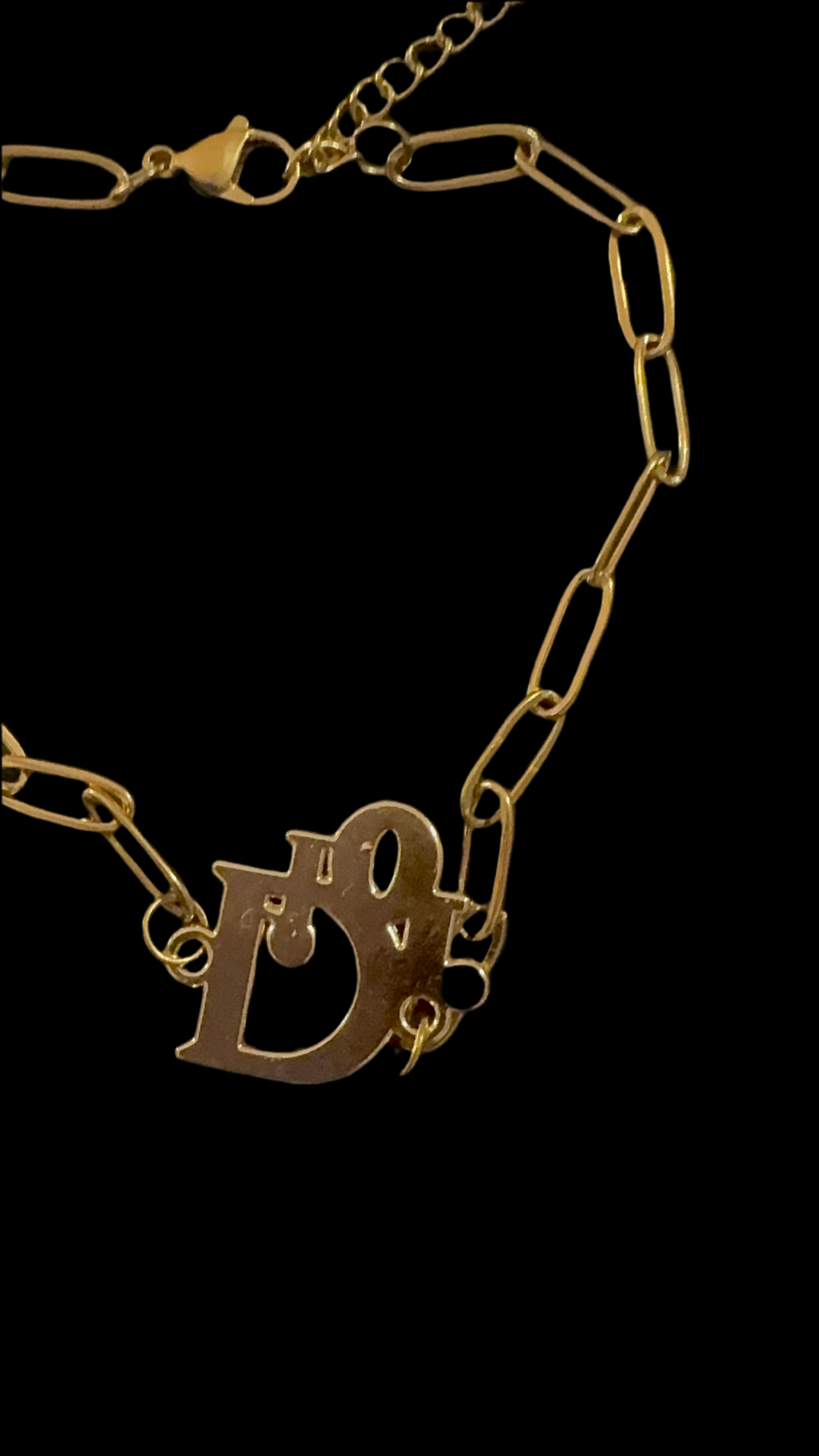 Handmade Personalized Zipper Pull Bracelet – 18K Gold Plated Stainless Steel Jewelry