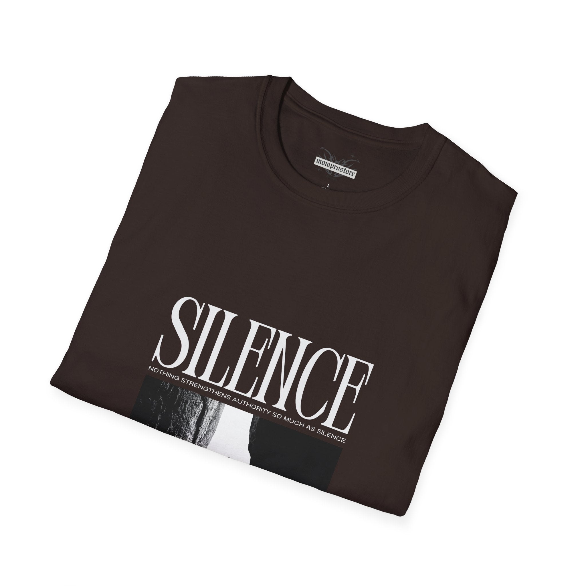 'Silence' Graphic | Minimalist Tee