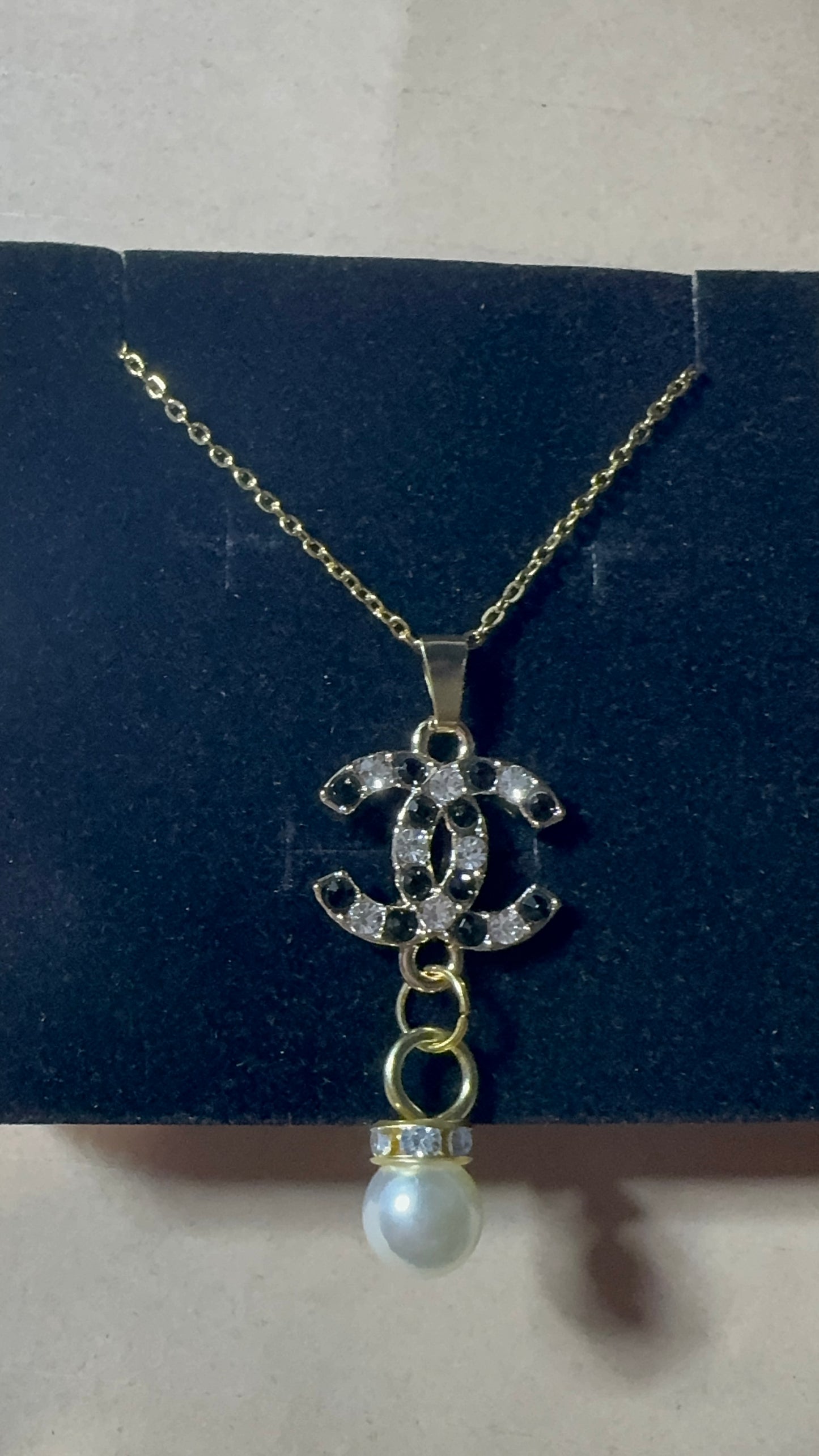 Handmade zipper pull Necklace