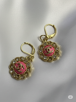 Luxury Handmade Zipper Pull Earrings – Designer Style