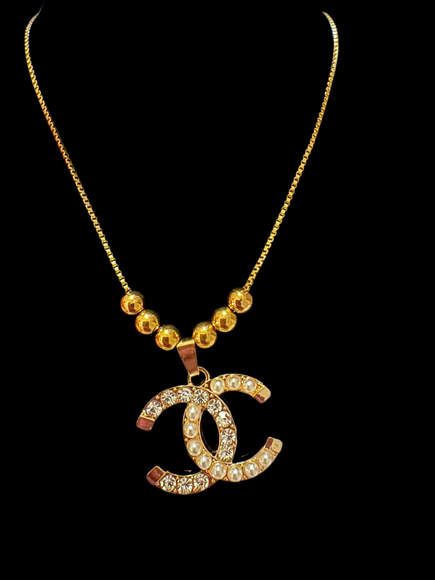 Luxury 18K Gold Plated Necklace – Customizable Stamped Zipper Pull Charm