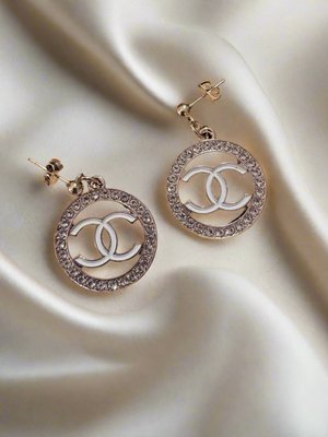 Gold Fashion’s handcrafted zipper pull earrings