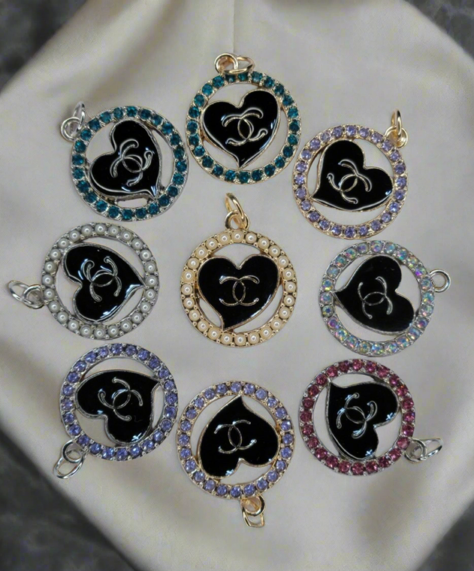 Custom Designer Zipper Pull Charm – Create Necklace, Bracelet, Earrings, or Set