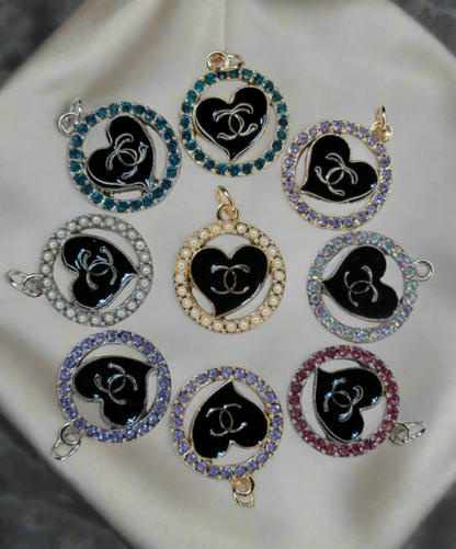 Custom Designer Zipper Pull Charm – Create Necklace, Bracelet, Earrings, or Set