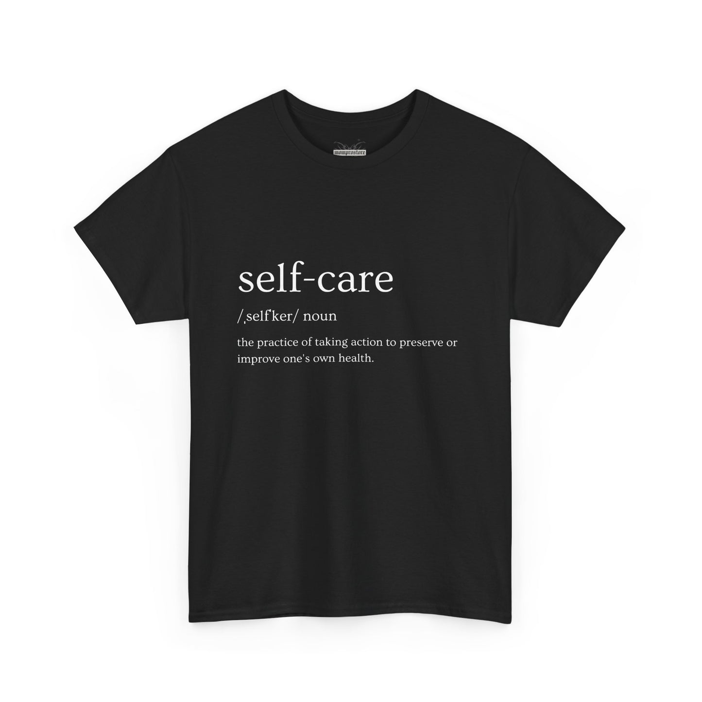 Self-Care Unisex Heavy Cotton Tee - Comfort & Wellness Shirt