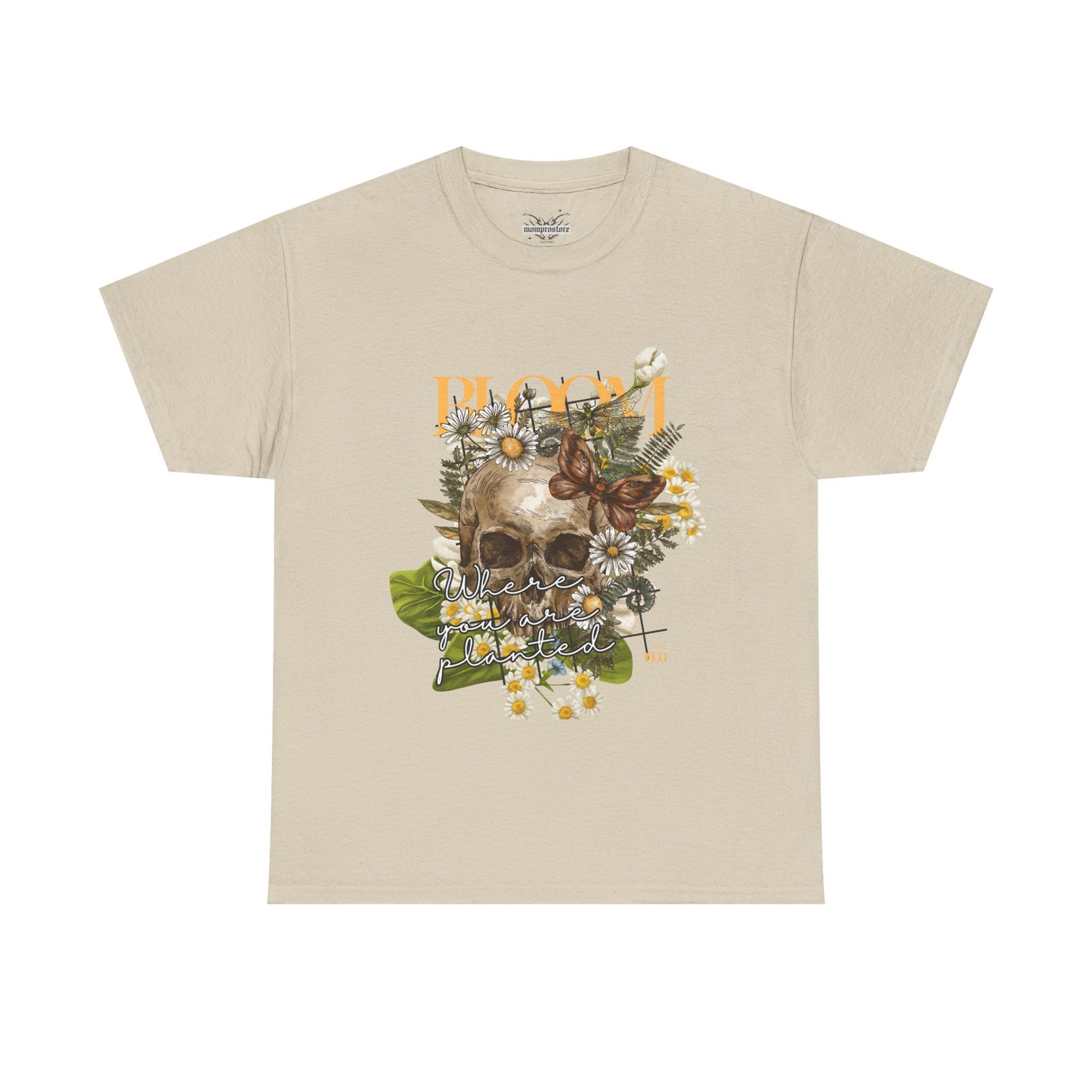 Floral Skull Tee