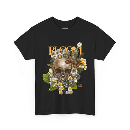 Floral Skull Tee