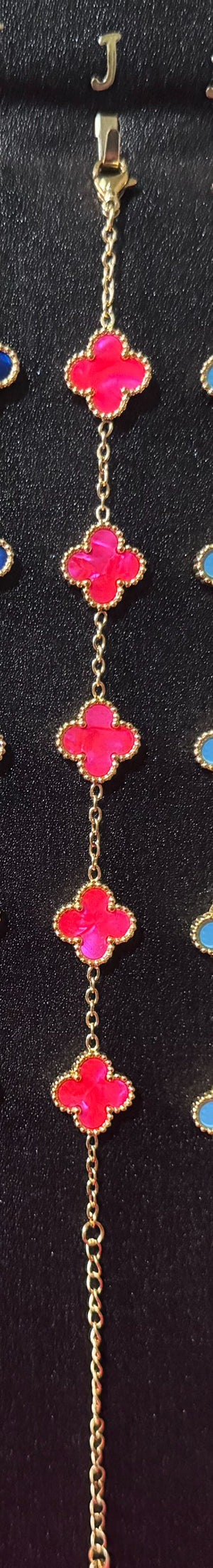 Luxury Clover Bracelet – 18K Gold Plated | Waterproof & Tarnish-Free