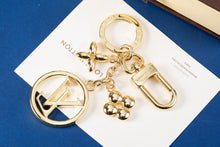 Load image into Gallery viewer, Unforgettable Gift 18k Gold-Plated Stainless Steel Keychain &amp; Bag Charm