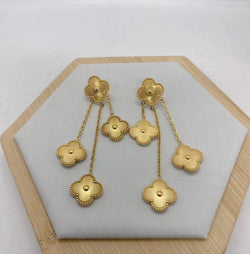 Tarnish-Resistant 18k Gold Plated Stainless Steel Earrings