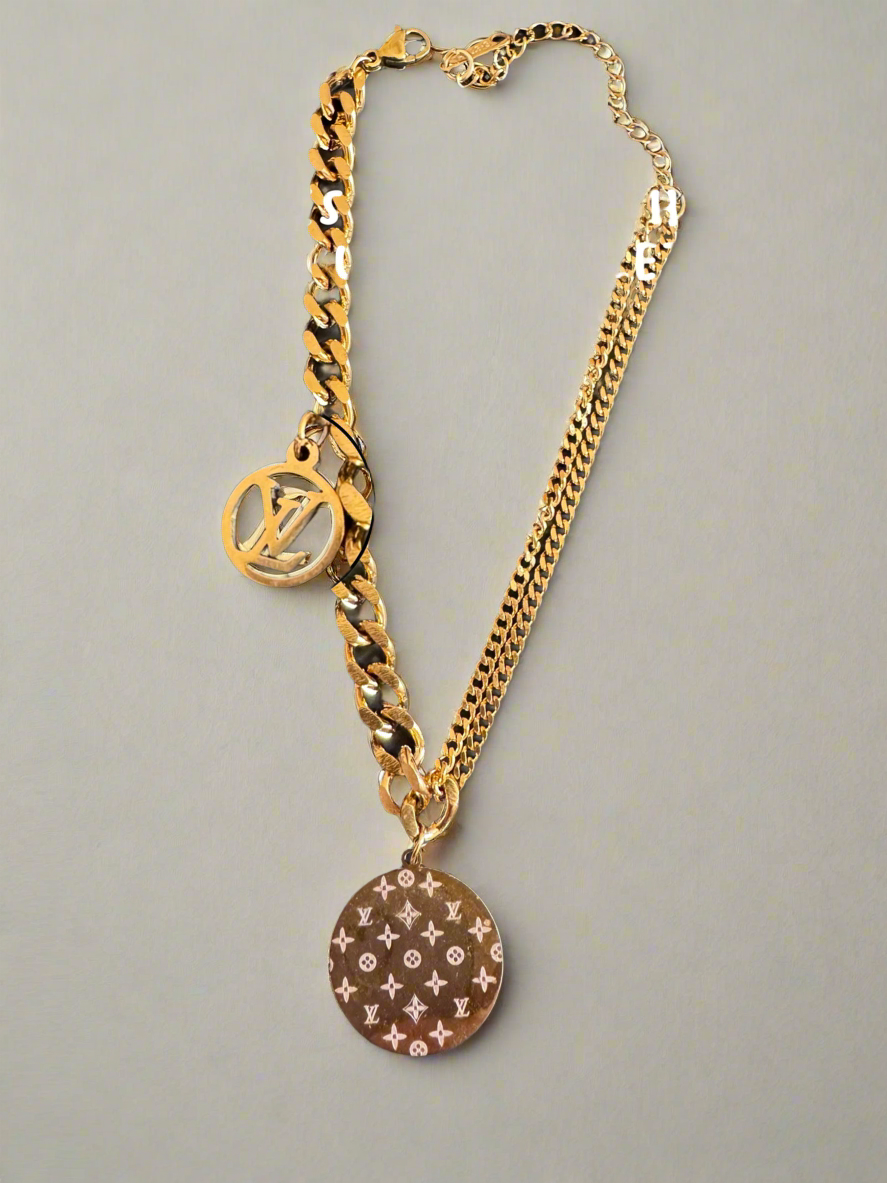 Handmade Bracelet with designer zipper pull Bracelet