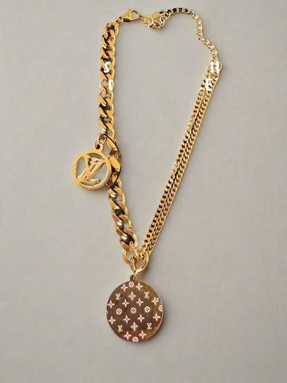 Handmade Bracelet with designer zipper pull Bracelet