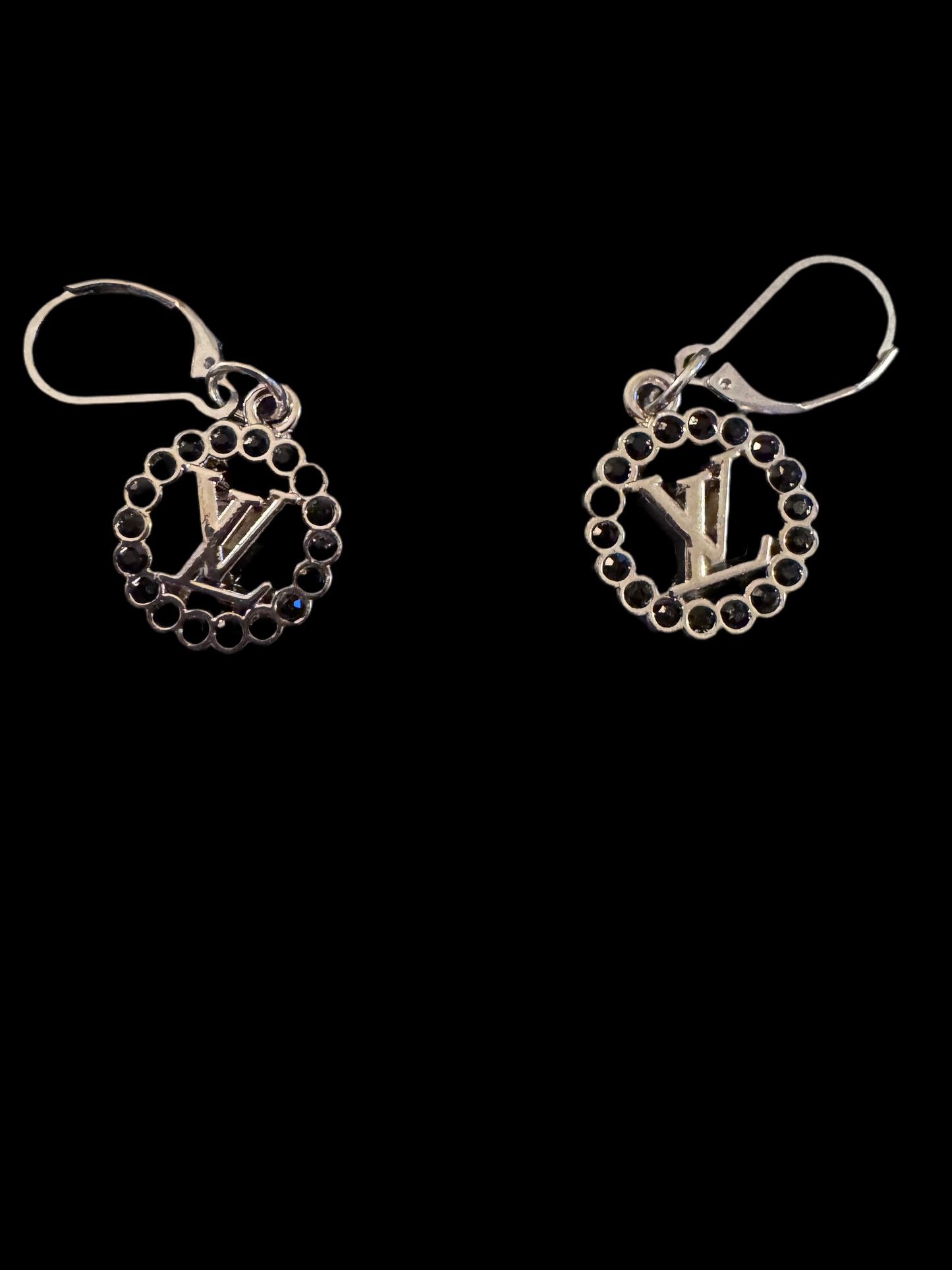 Handmade silver plated beads Bracelet & EARRINGS with designer zipper pull charm