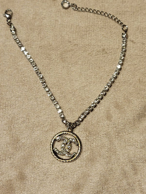 Handmade Silver Tennis Bracelet – Zipper Pull