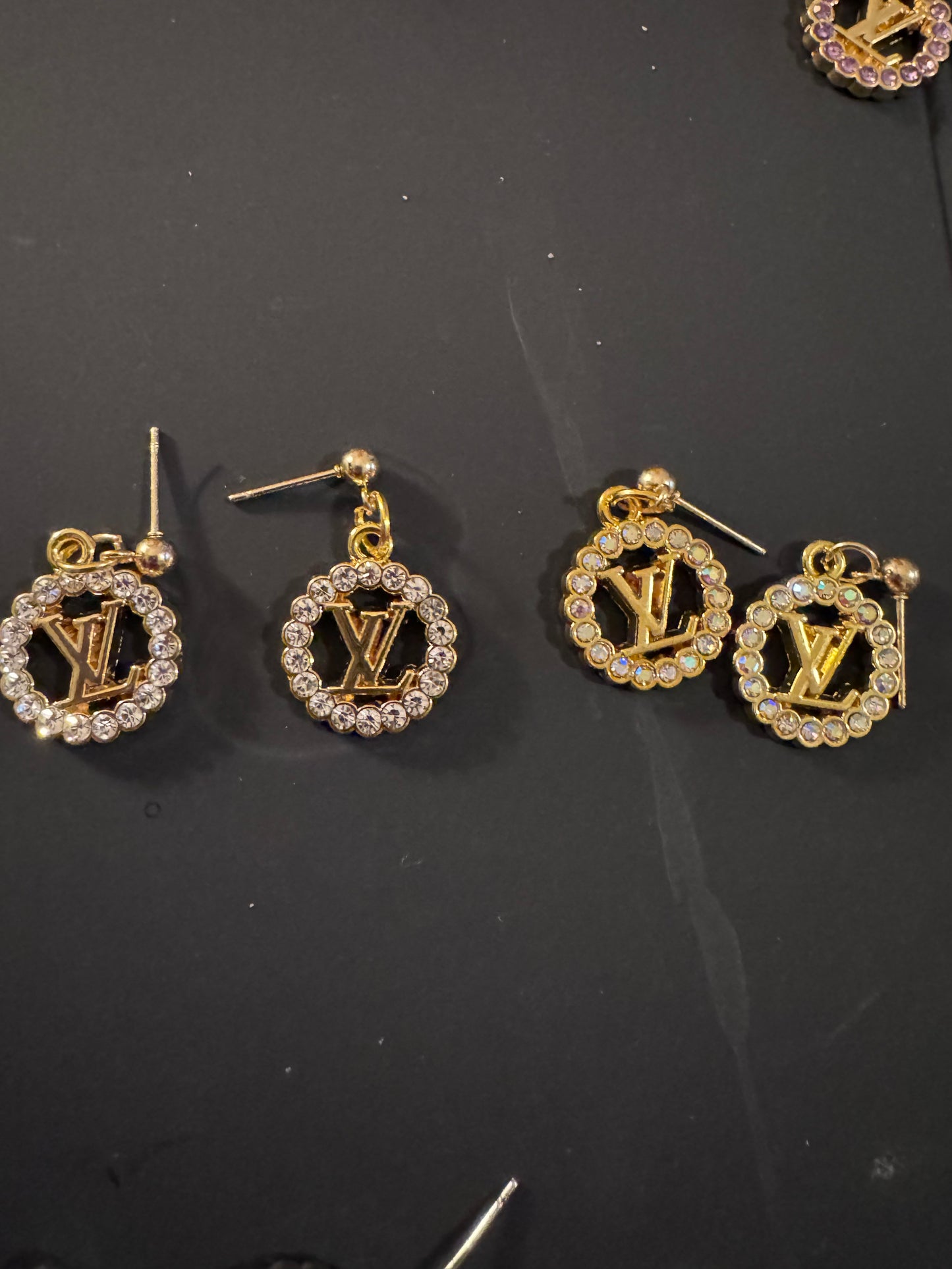 Handmade silver plated beads Bracelet & EARRINGS with designer zipper pull charm