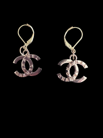 Luxury Handmade Golden Zipper Pull Earrings – Customizable Designer Charm