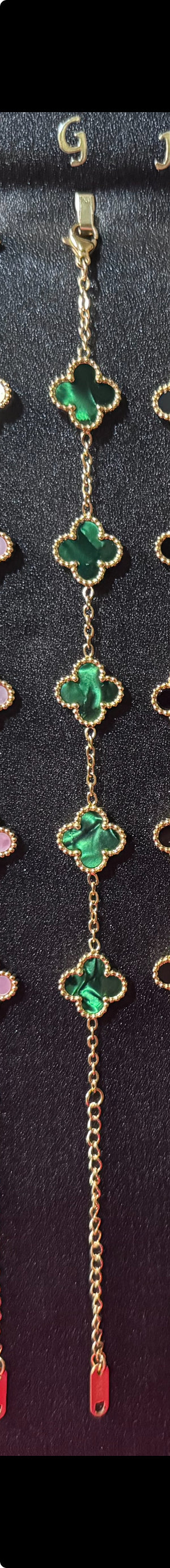 Luxury Clover Bracelet – 18K Gold Plated | Waterproof & Tarnish-Free