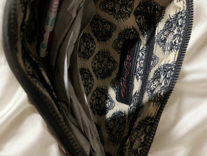 Ed Hardy Pink Skull Butterfly Crossbody interior