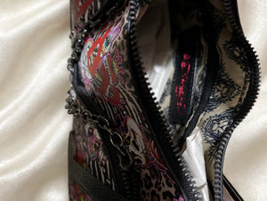 Ed Hardy Tattoo Print Hobo Bag – NWT