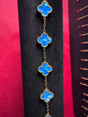 Luxury Clover Bracelet – 18K Gold Plated | Waterproof & Tarnish-Free