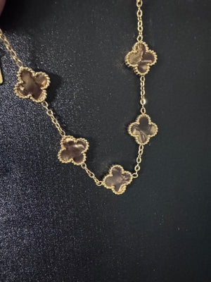 Luxury Clover Bracelet – 18K Gold Plated | Waterproof & Tarnish-Free