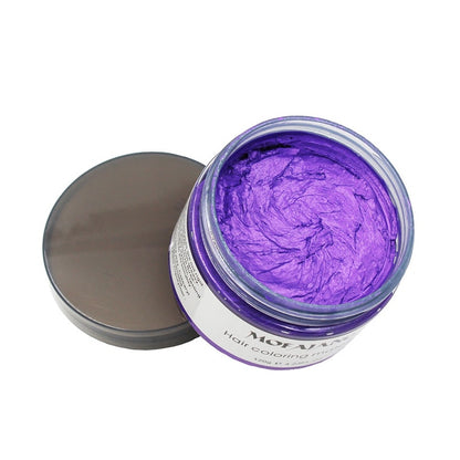 Hair Color Wax Dye Temporary Fashion (9 Colors, 120G)