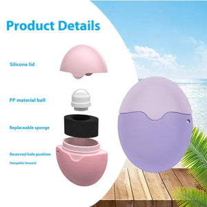Refillable Silicone Sunscreen & Lotion Roller