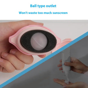 Refillable Silicone Sunscreen & Lotion Roller