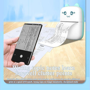 Portable Mini Bluetooth WiFi Printer