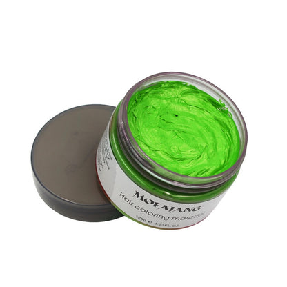 Hair Color Wax Dye Temporary Fashion (9 Colors, 120G)
