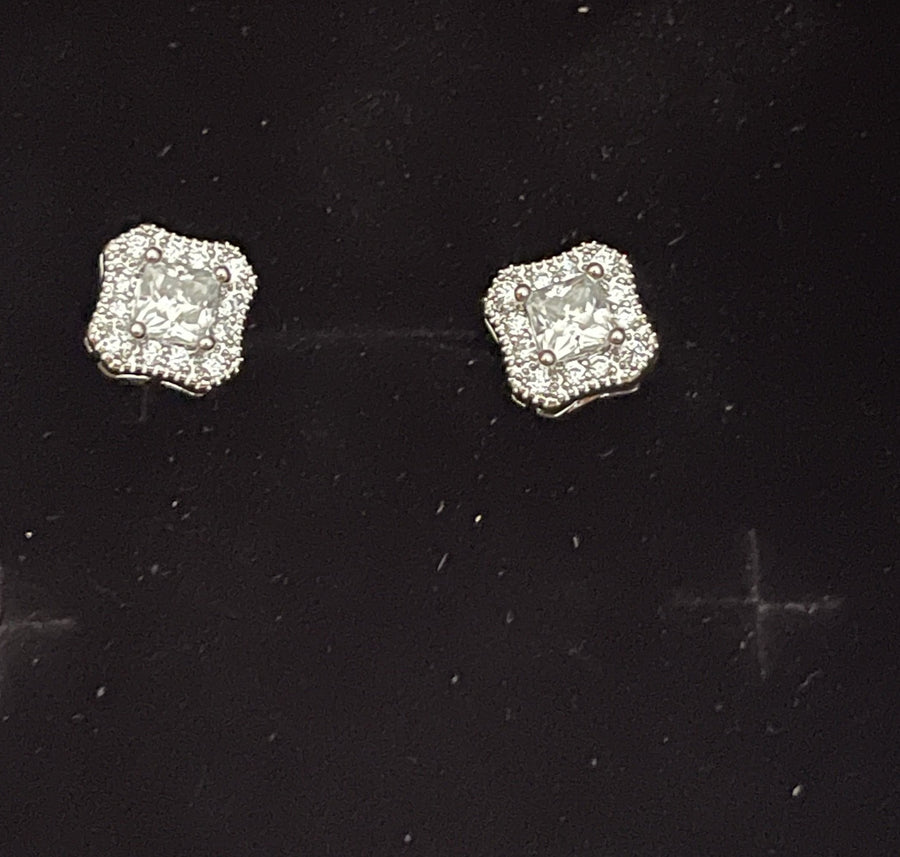 Moissanite Butterfly Ear Climber Earrings