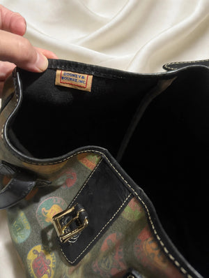 Dooney & Bourke Floral Medallion Print Tote Bag