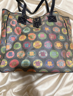 Dooney & Bourke Floral Medallion Print Tote Bag