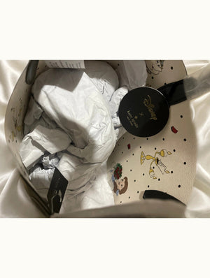 Kate Spade Disney Beauty and the Beast tote, printed reverse side and interior