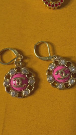 Luxury Handmade Zipper Pull Earrings – Designer Style