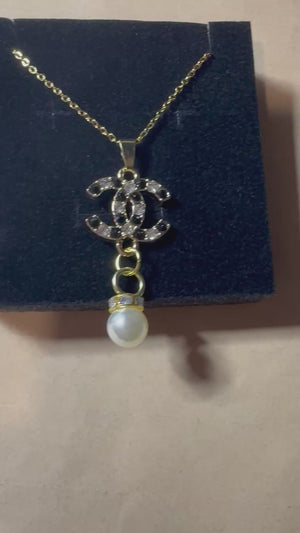 Handmade zipper pull Necklace