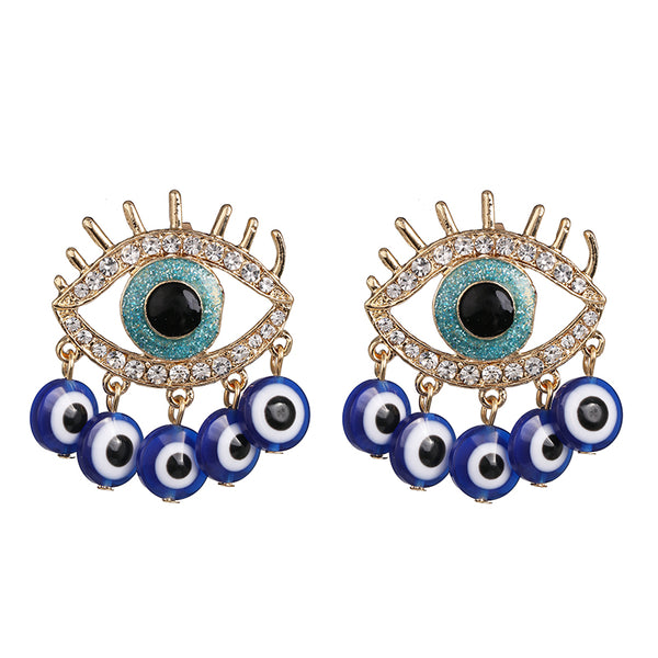 Gorgeous Fashion women Evil Eye Earrings ships from china