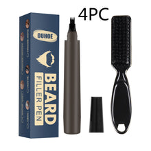 Load image into Gallery viewer, Beard Mustache Pencil Filler Pen Kit With Brush