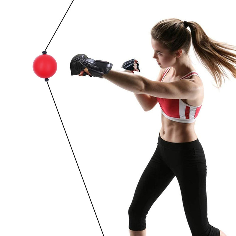 Workout Home Gym Equipment Boxing Reflex Ball PU Quick Punching Ball